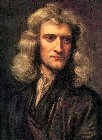 Portrait of Newton by Godfrey Kneller, 1689